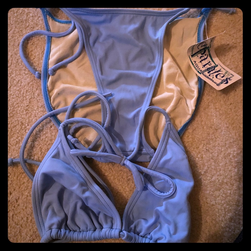 Powder blue Bikini